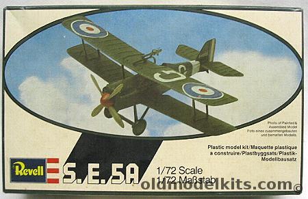 Revell 1/72 S.E.5A Scout - (SE-5), H4108 plastic model kit